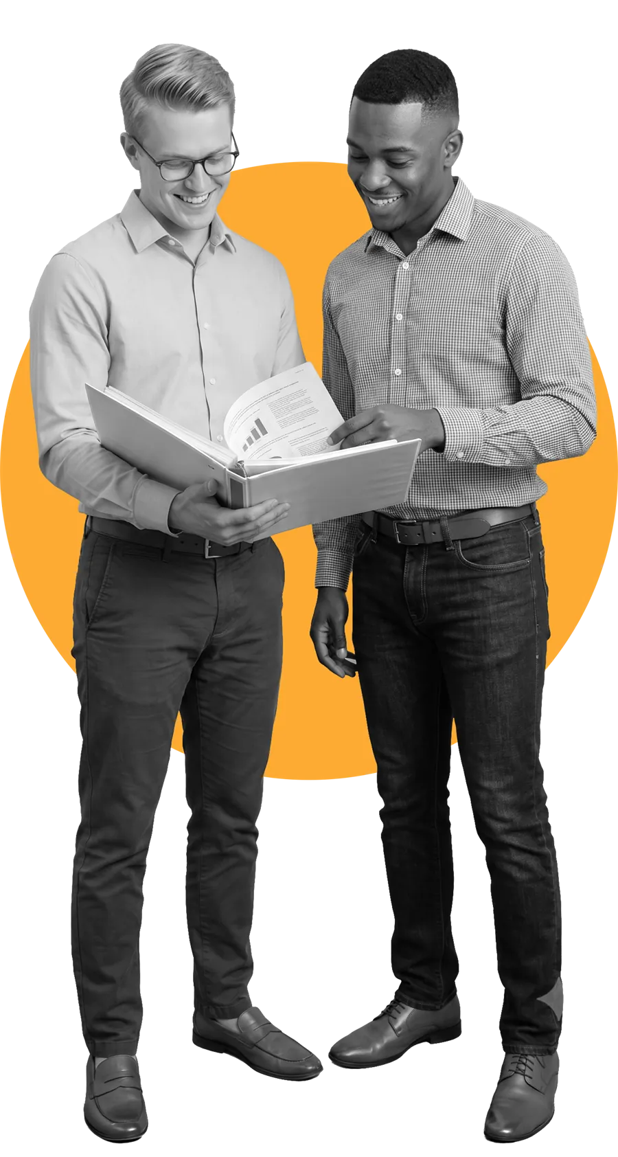 Students studying together