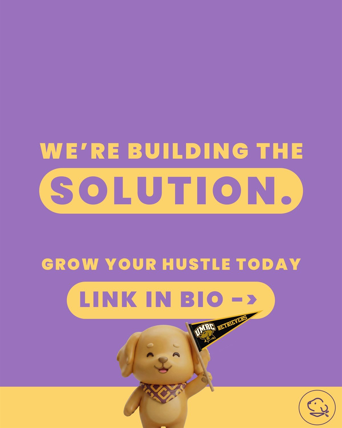 We are building the solution. Grow your hustle today, link in bio